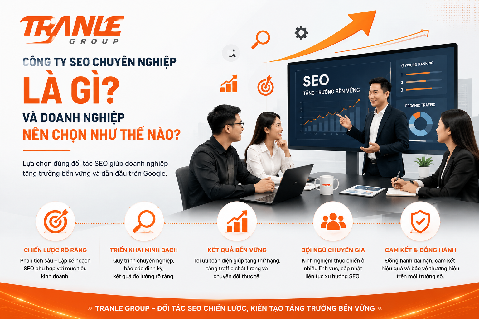 Công ty SEO chuyên nghiệp là gì và doanh nghiệp nên chọn như thế nào?