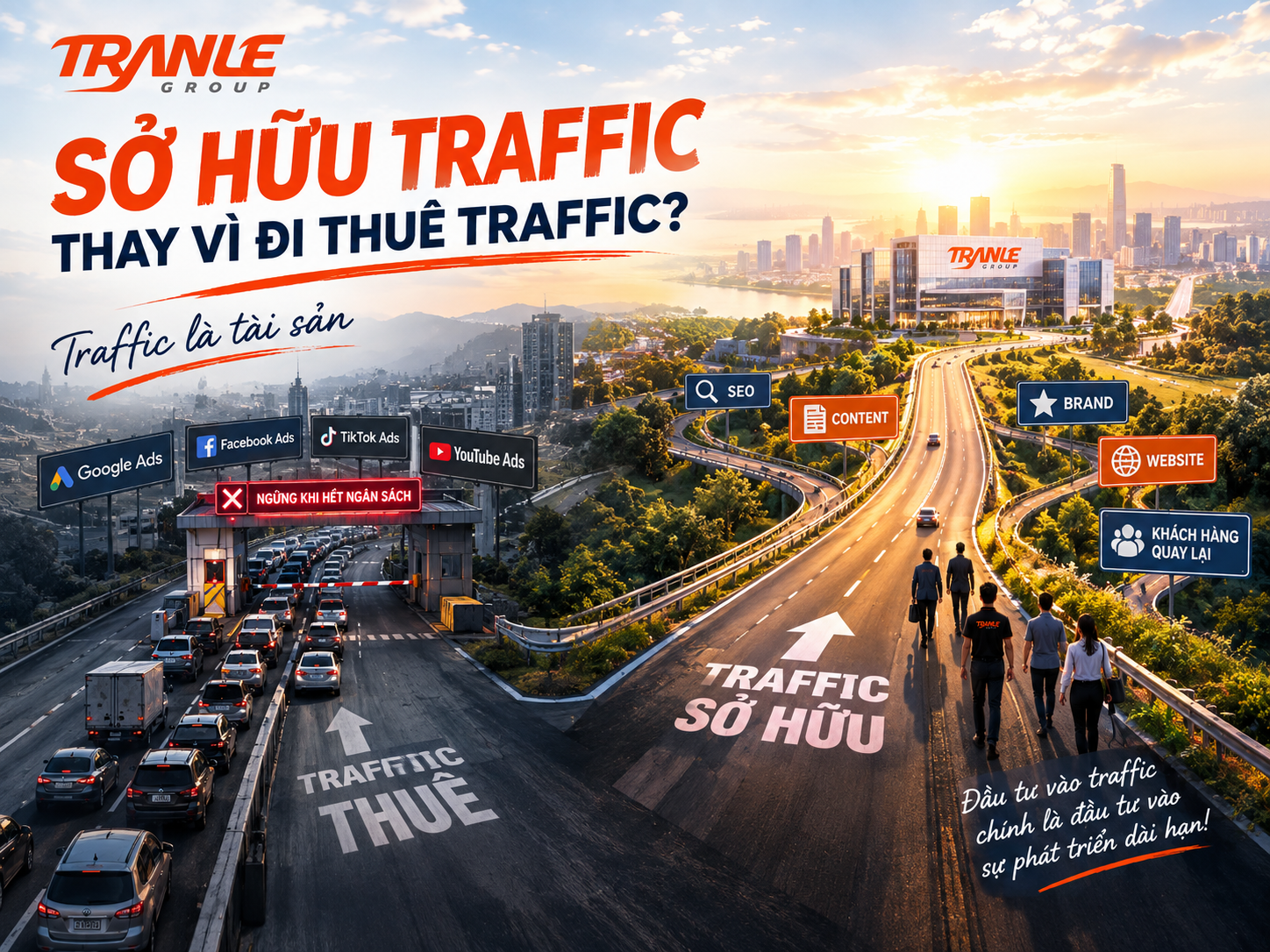 Vì sao doanh nghiệp nên sở hữu traffic thay vì đi thuê traffic?