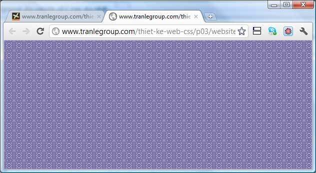 Website voi repeated background
